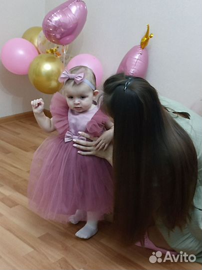 Платье для девочки 86