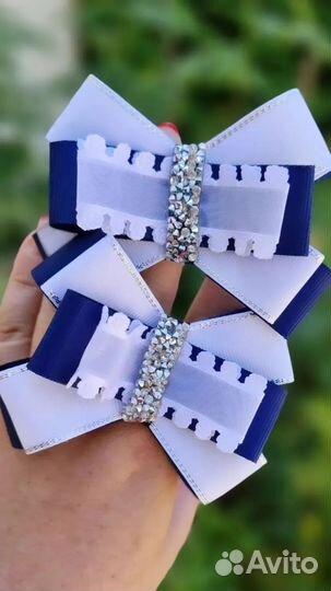 Бантики ручной работы для школы и сада