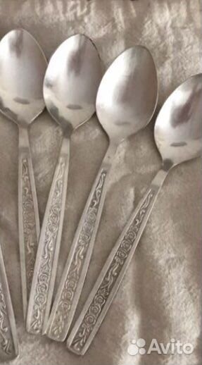 Набор чайных ложек из нейзильбера
