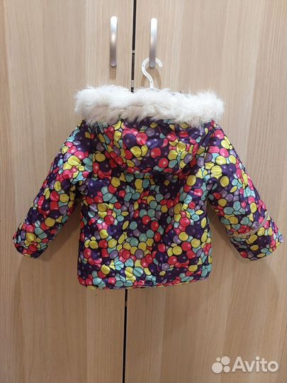 Зимняя куртка для девочки 86