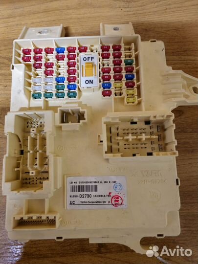 Блок предохранителей