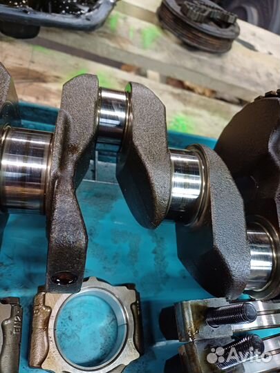 Коленвал nissan qashqai j10, x-trail t31. MR20DE