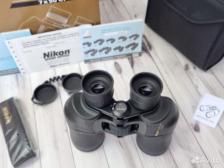 Бинокль Nikon 7x50 Action CF новый