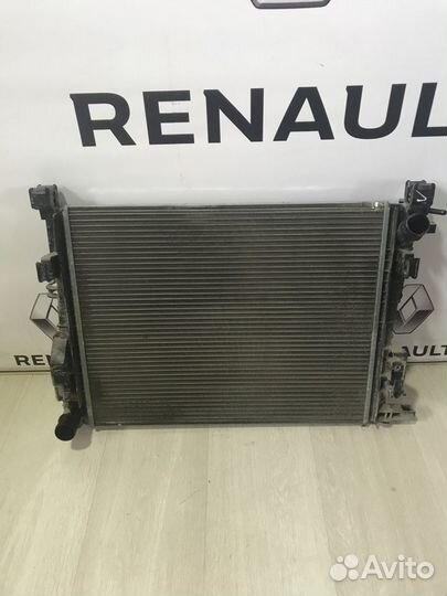 Радиатор охлаждения двигателя основной Renault san