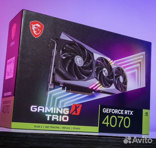 Видеокарта rtx 4070