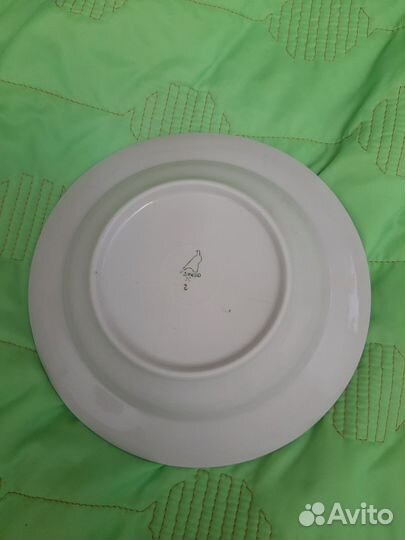 Тарелка с детским рисунком СССР