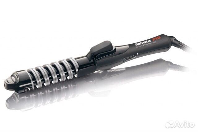 Плойка babyliss PRO спиральная Press & Curl титано