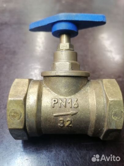 Вентиль латуневый 32мм