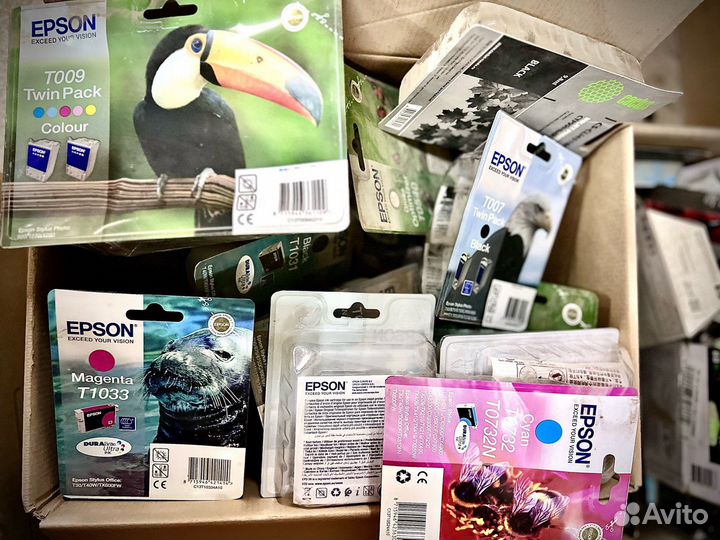 Картриджи струйные с истекшим сроком годности