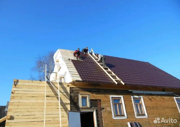 Кровельные работы ремонт крыш
