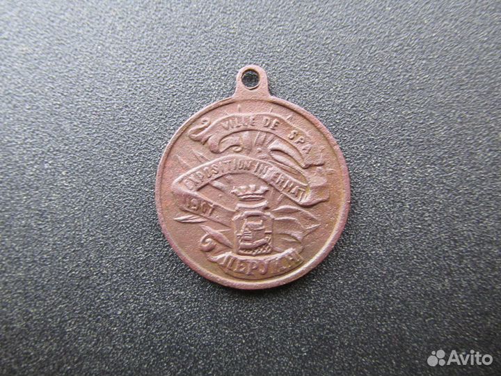 Жетон Перуин С. Кримкер 1907 год