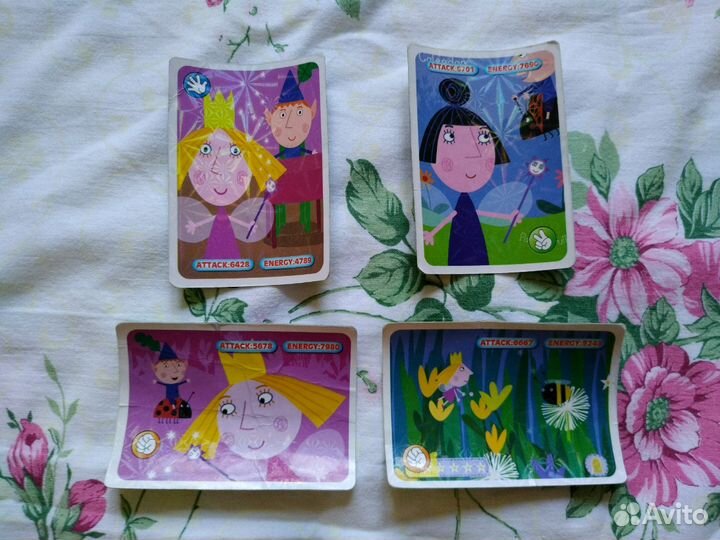 Карточки Ben и Hollys