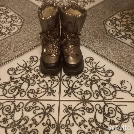 Сапоги для девочки зимние