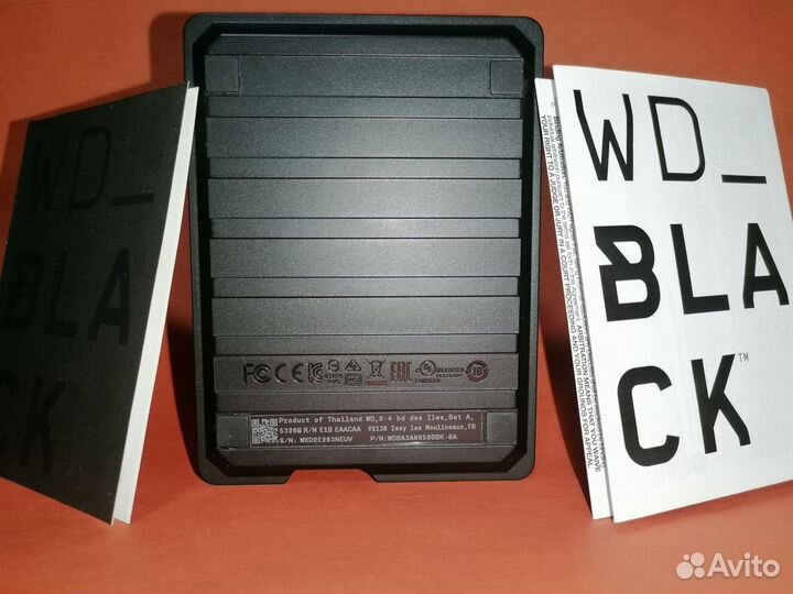 Внешний жесткий диск WD Black P10