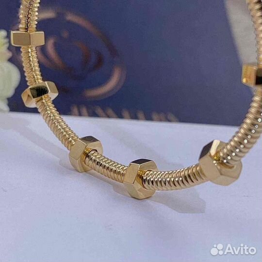 Золотой браслет Cartier