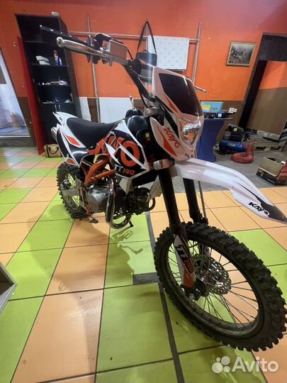 Питбайк kayo 140, 2023г, 21м/ч