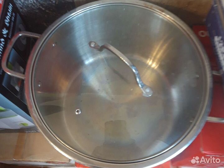 Кастрюля из нержавейки 20 л