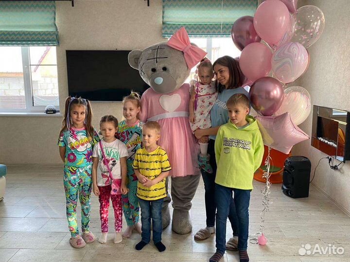 Ростовые куклы Мишка Тедди и Зайка