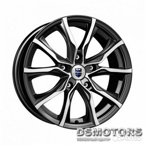 Диски Твист 7.5/17 5x112 ET47 d66.6 алмаз чёрный