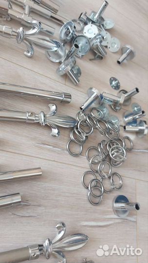 Карнизы для штор двухрядные бу