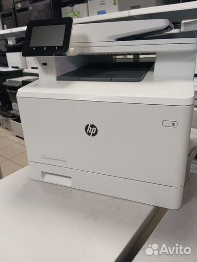 Цветное лазерное мфу HP477FDW с WI-FI\ двусторонни