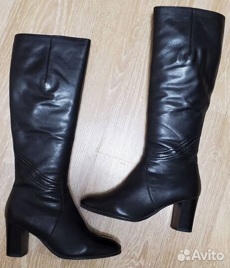 Сапоги женские осенние натуральная кожа