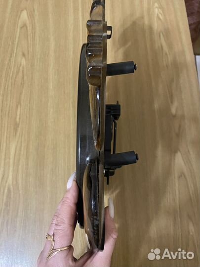 Часы деревянные