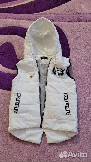 Жилетка на девочку 110 116