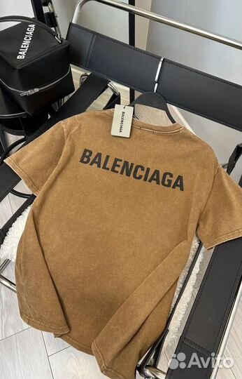 Шикарные футболки balenciaga(несколько цветов)
