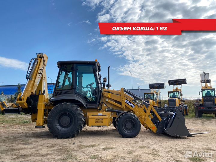 Экскаватор-погрузчик Builder BL388, 2024