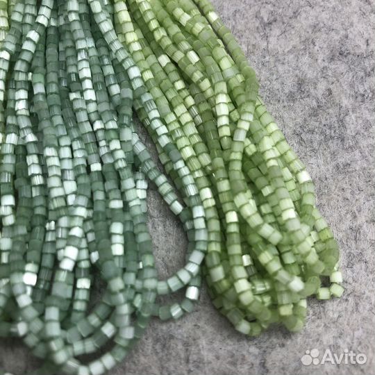 Бисер сатиновая рубка