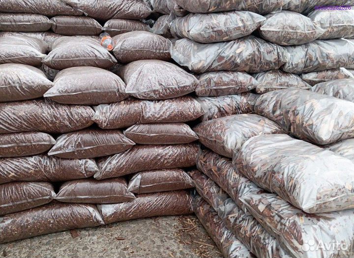 Кора лиственницы Сибири: доставка в мешках