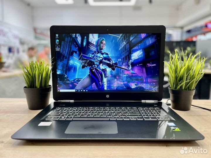 Игровой ноутбук HP I5 / 12Gb /GTX 1050Ti