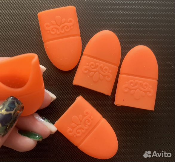 Товары для маникюра колпачки силиконовые