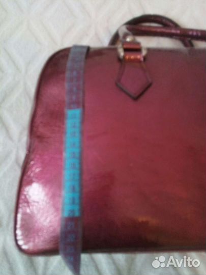 Сумка сиреневая нат.кожа Carlo Pozolini