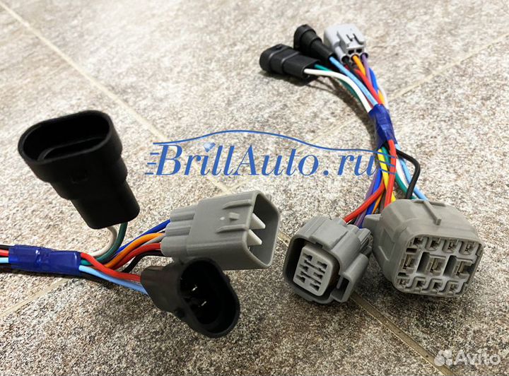 Переходники фар Ленд Крузер 200 с 07-11 на 16-21 г