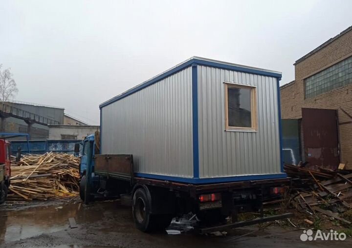 Бытовка металлическая зимняя