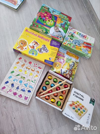 Развивашки/пазлы/мозайка