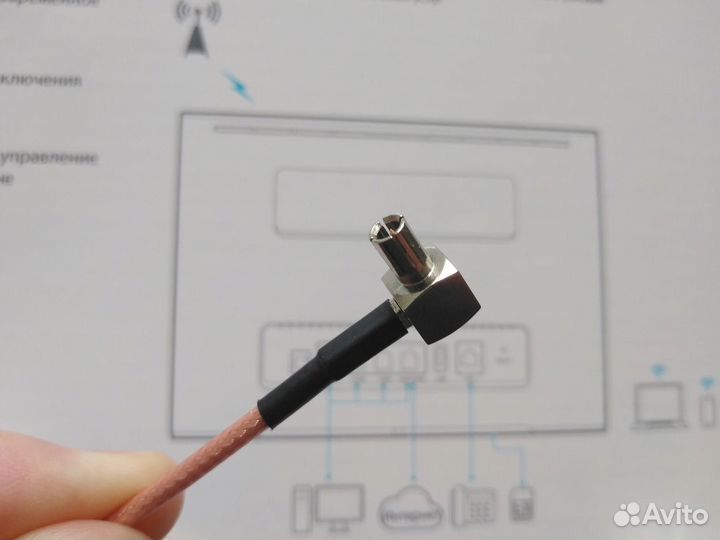 Пигтейлы N-female - TS9