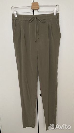 Шёлковые брюки massimo dutti, S