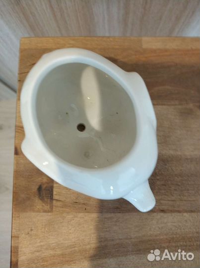 Керамический глазурованный горшок 'Слон'