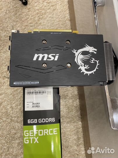 Видеокарта MSI 1660 TI