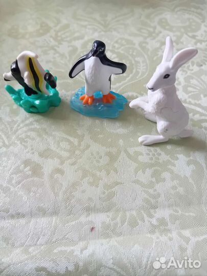 Фигурки из киндера животные Natoons, Disney