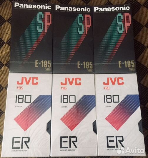 Panasonic E195, JVC E180 новые