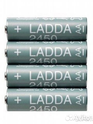 IKEA ladda перезаряжаемые батарейки AA