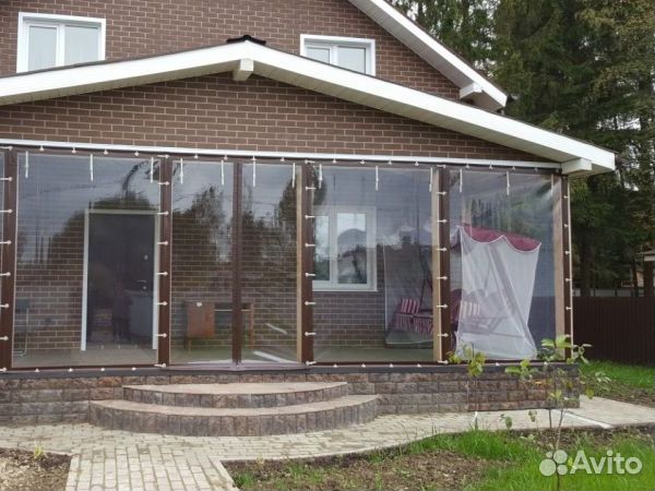 Мягкие окна на веранду