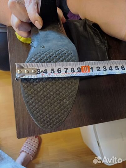 Ботильоны натуральная кожа 41