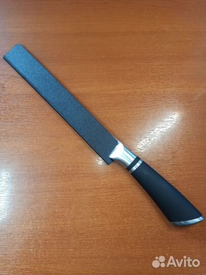 Нож филейный для рыбы с чехлом ABS, лезвие 21см