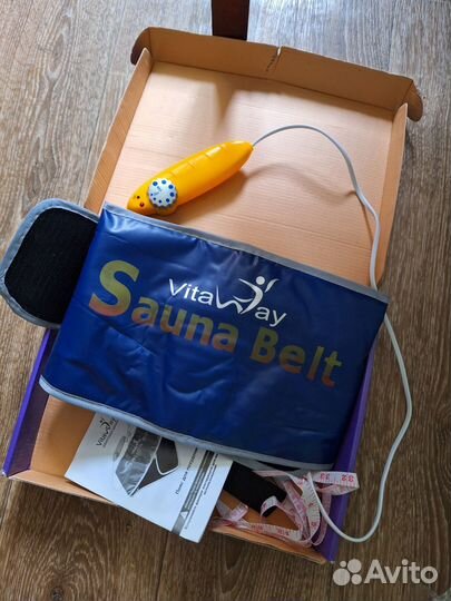 Пояс для похудения sauna belt