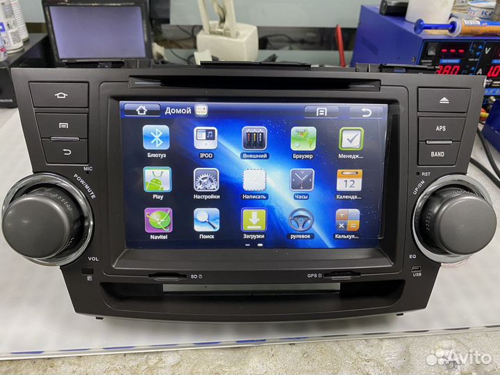 Штатная магнитола Toyota Highlander (android)